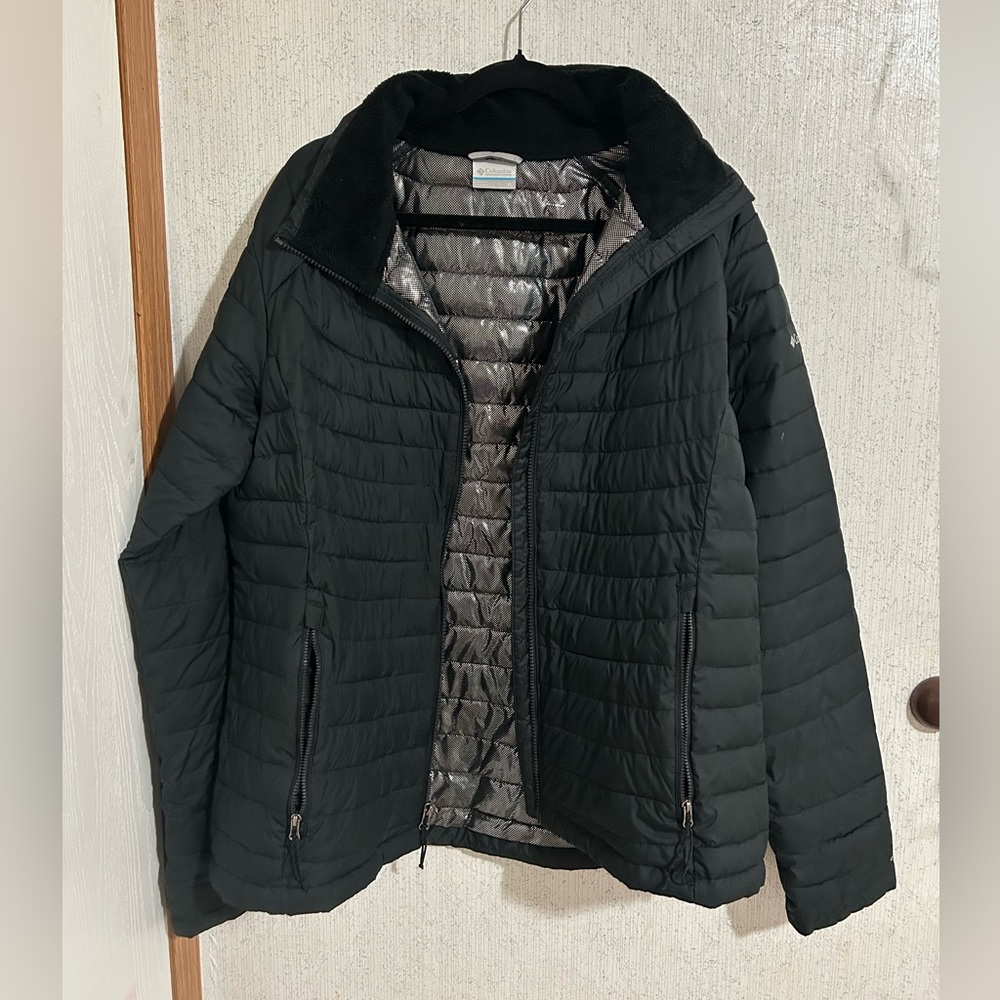 Columbia Black Puffer Jacket for women